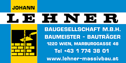 Lehner Massivbau – Baumeister, Wohnhausanlagen Logo